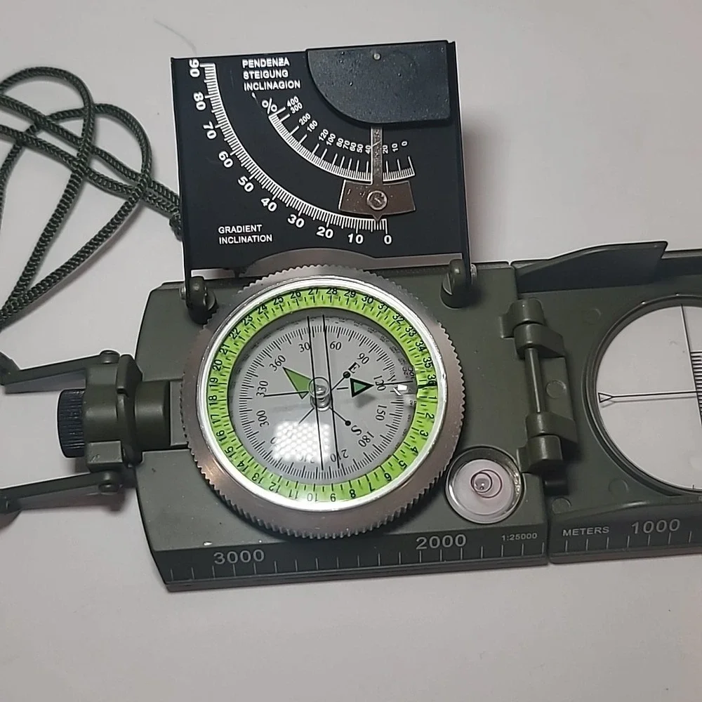 Professional Military Lensatic Compass British Metric Style